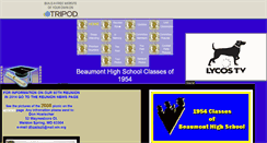 Desktop Screenshot of bhs1954.tripod.com