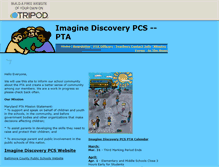Tablet Screenshot of imaginediscoverypta.tripod.com