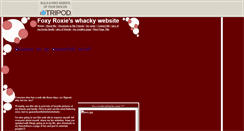 Desktop Screenshot of itsallaboutroxie90.tripod.com