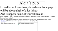 Desktop Screenshot of alcia11.tripod.com