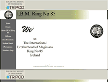 Tablet Screenshot of ibm-ring85.tripod.com