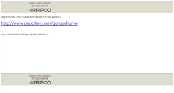 Desktop Screenshot of lovegorgor.tripod.com