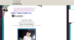 Desktop Screenshot of nelsonfamilytree.tripod.com