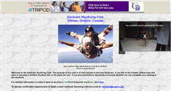 Desktop Screenshot of aardvarkskydiving.tripod.com