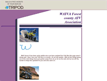 Tablet Screenshot of forestcountyatvclub.tripod.com