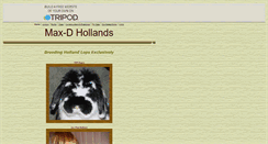 Desktop Screenshot of max-dhollands.tripod.com