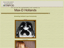 Tablet Screenshot of max-dhollands.tripod.com