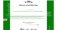 Desktop Screenshot of pak-watan.tripod.com