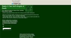 Desktop Screenshot of d2-clan-aod.tripod.com