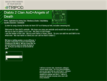 Tablet Screenshot of d2-clan-aod.tripod.com