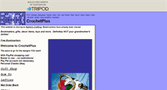 Desktop Screenshot of crochetplus.tripod.com