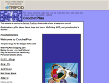 Tablet Screenshot of crochetplus.tripod.com