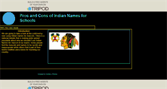 Desktop Screenshot of indianschools.tripod.com