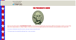 Desktop Screenshot of presidentshow.tripod.com