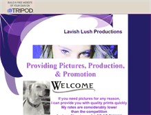 Tablet Screenshot of lavishlush.tripod.com