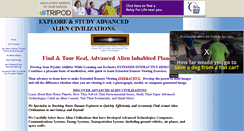 Desktop Screenshot of alaninterviewsaliens.tripod.com
