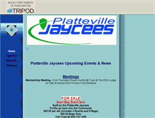 Tablet Screenshot of plattevillejaycees.tripod.com