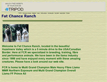 Tablet Screenshot of fatchanceranch.tripod.com