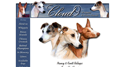 Desktop Screenshot of cloud9whippets.tripod.com