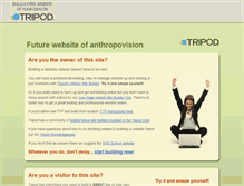 Tablet Screenshot of anthropovision.tripod.com