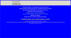 Desktop Screenshot of canciones-letras.tripod.com