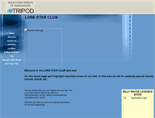 Tablet Screenshot of lonestarclub.tripod.com