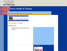 Tablet Screenshot of dan4fitness.tripod.com