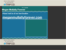 Tablet Screenshot of meganmullallyforever.tripod.com
