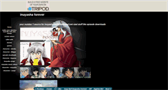 Desktop Screenshot of inuyasha1111.tripod.com