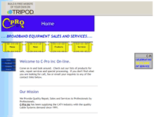 Tablet Screenshot of cproinc.tripod.com