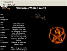 Tablet Screenshot of morrigansworld.tripod.com