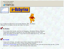 Tablet Screenshot of e-babyrina.tripod.com