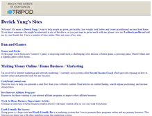 Tablet Screenshot of dericky.tripod.com