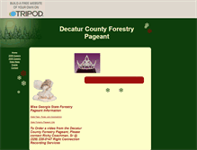 Tablet Screenshot of decaturcoforestry.tripod.com