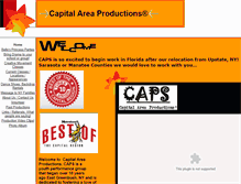 Tablet Screenshot of capareaproductions.tripod.com