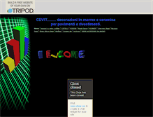 Tablet Screenshot of cevitceramiche.tripod.com