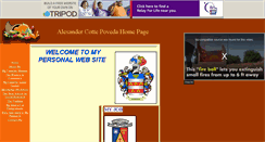 Desktop Screenshot of alexandercotte.tripod.com
