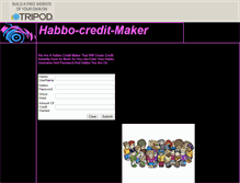 Tablet Screenshot of habbo-credit-maker.yk.tk.tripod.com