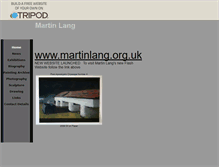 Tablet Screenshot of martin-lang.tripod.com
