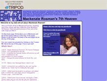 Tablet Screenshot of heavenlymackie1.tripod.com