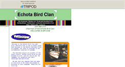 Desktop Screenshot of echotabirdclan.tripod.com