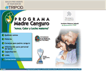 Tablet Screenshot of madrecanguro.tripod.com