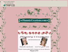 Tablet Screenshot of flauntycreations.tripod.com