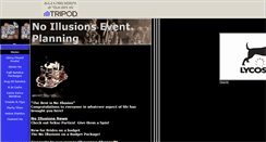 Desktop Screenshot of noillusionevents.tripod.com