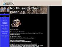 Tablet Screenshot of noillusionevents.tripod.com