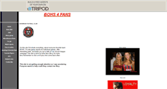 Desktop Screenshot of bohs4fans.tripod.com