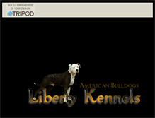 Tablet Screenshot of libertykennels.tripod.com