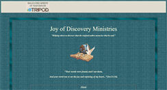 Desktop Screenshot of jod-ministries.tripod.com