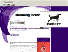Tablet Screenshot of bloomingbeads.tripod.com