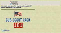 Desktop Screenshot of cubscoutpack101.tripod.com